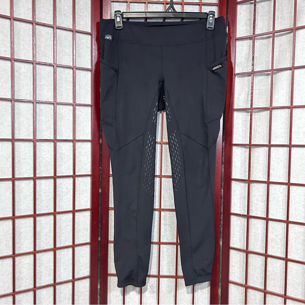 Kerrits Ice Fil Wms XL Equestrian Horse Riding Tights Pants Breeches